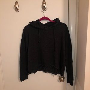 Brandy cropped sweatshirt